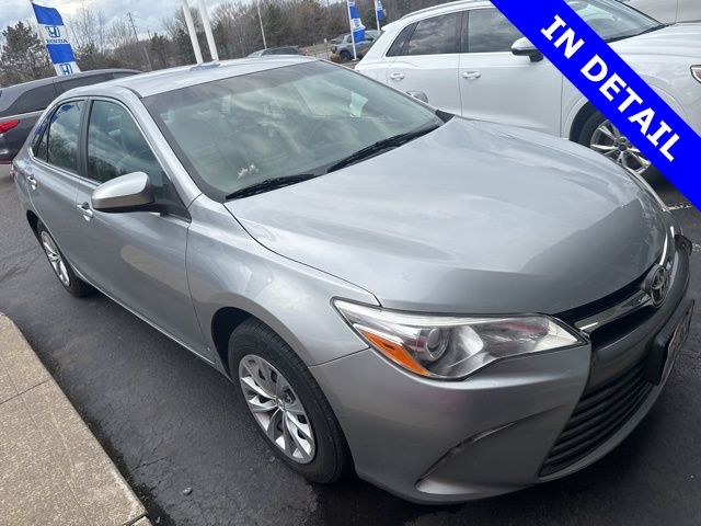 Celestial Silver Metallic 2017 Toyota Camry LE Sedan Front-Wheel Drive 6-Speed Automatic