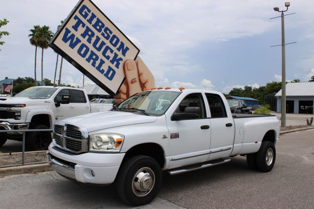 Bright White 2007 Dodge RAM 3500 Pickup Truck  6-Speed Automatic
