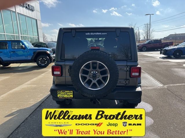 2021 Jeep Wrangler Sport - Granite Crystal Metallic Clearcoat exterior view 7