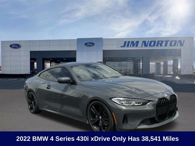Gray Metallic 2022 BMW 4 Series 430i Coupe xDrive Coupe All-Wheel Drive 8-Speed Automatic