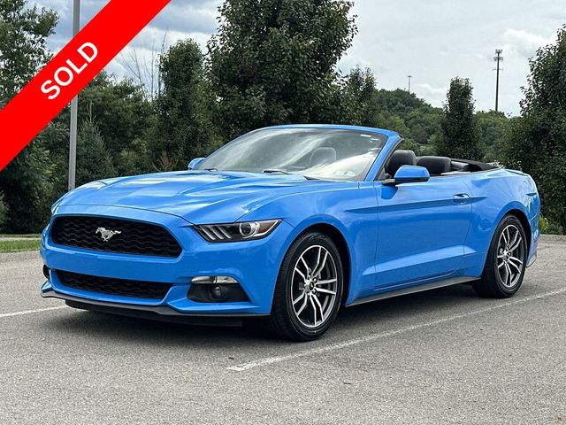  2017 Ford Mustang EcoBoost Premium Convertible RWD   