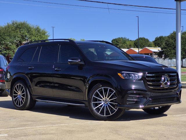 Obsidian Black Metallic 2025 Mercedes-Benz GLS SUV / Crossover All-Wheel Drive 9-Speed Automatic