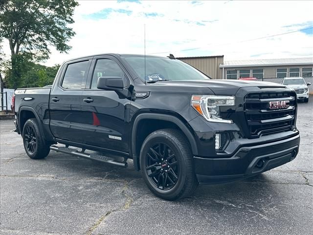Onyx Black 2021 GMC Sierra 1500 Elevation Crew Cab 4WD Pickup Truck Four-Wheel Drive Automatic