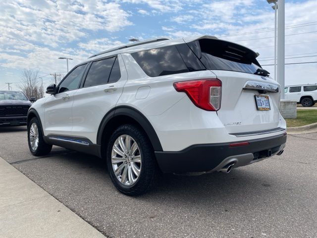 2020 Ford Explorer Limited - White Metallic exterior view 7