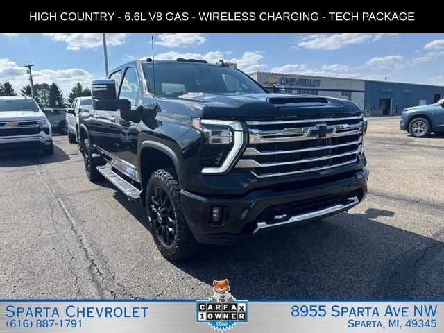 Black 2024 Chevrolet Silverado 3500HD Pickup Truck Four-Wheel Drive Automatic