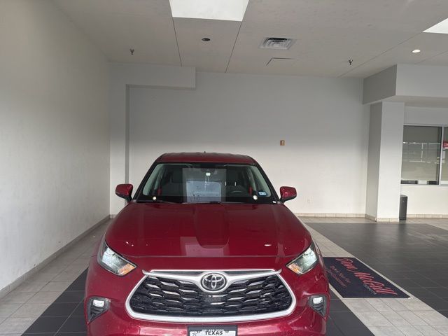 2023 Toyota Highlander LE Red at Don McGill Toyota