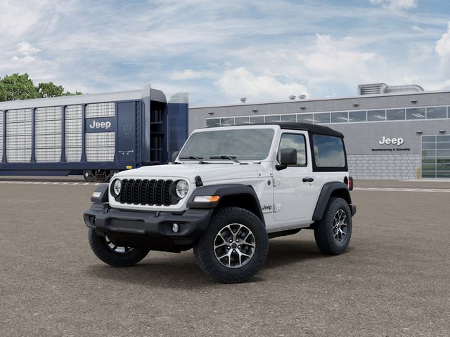 Bright White Clearcoat 2026 Jeep Wrangler SUV / Crossover Four-Wheel Drive 8-Speed Automatic