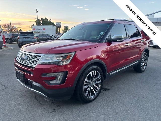 Ruby Red Metallic 2016 Ford Explorer SUV / Crossover All-Wheel Drive 6-Speed Automatic