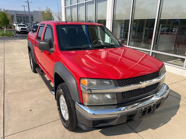 Victory Red 2006 Chevrolet Colorado LT Crew Cab 4WD Pickup Truck Four-Wheel Drive 4-Speed Automatic Overdrive