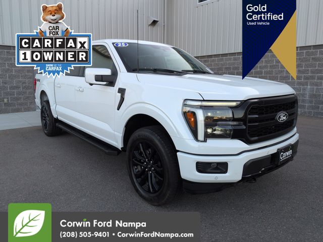 Star White Metallic TC 2025 Ford F-150 Pickup Truck Four-Wheel Drive Automatic