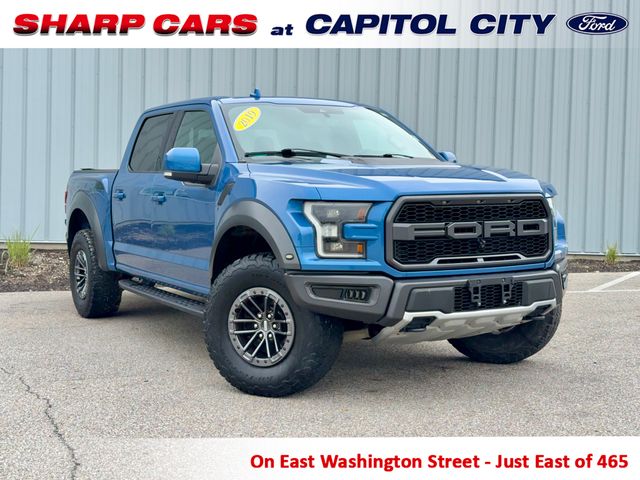 Velocity Blue Metallic 2019 Ford F-150 Pickup Truck Four-Wheel Drive Automatic