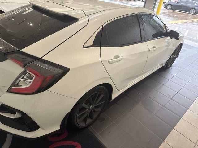 2021 Honda Civic EX White at AutoSavvy Houston Northwest