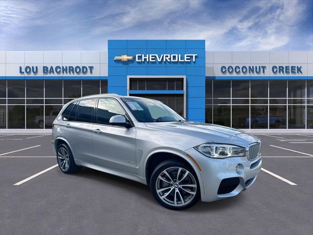 Glacier Silver Metallic 2018 BMW X5 xDrive50i AWD SUV / Crossover All-Wheel Drive 8-Speed Automatic