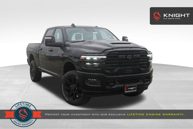Diamond Black Crystal Pearlcoat 2026 RAM 3500 Pickup Truck Four-Wheel Drive 8-Speed Automatic