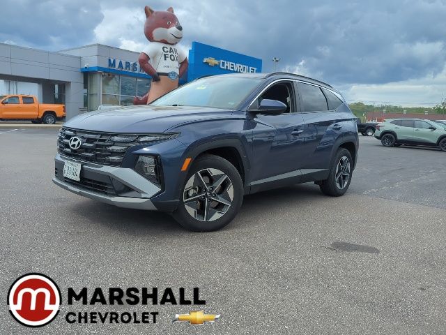 Atlantis Blue 2025 Hyundai Tucson SUV / Crossover All-Wheel Drive 8-Speed Automatic