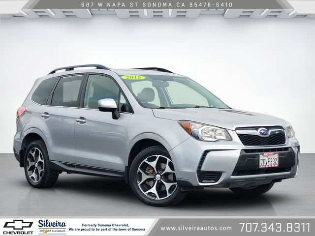 Ice Silver Metallic 2015 Subaru Forester SUV / Crossover All-Wheel Drive Continuously Variable Transmission