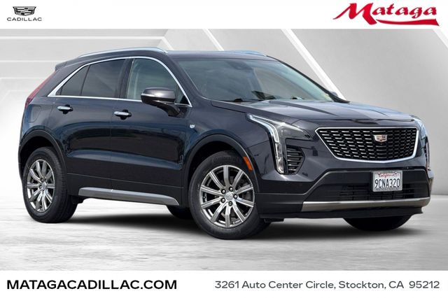 Galactic Gray Metallic 2022 Cadillac XT4 Premium Luxury FWD SUV / Crossover Front-Wheel Drive 9-Speed Automatic