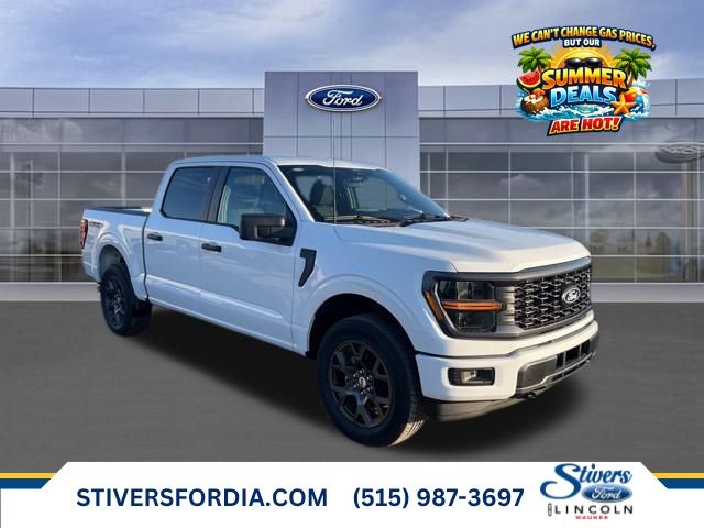 Oxford White 2026 Ford F-150 STX SuperCrew 4WD Pickup Truck Four-Wheel Drive Automatic