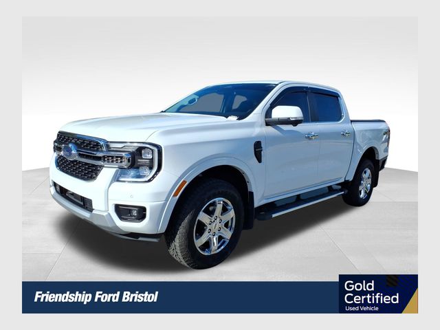 Oxford White 2025 Ford Ranger Pickup Truck Four-Wheel Drive Automatic