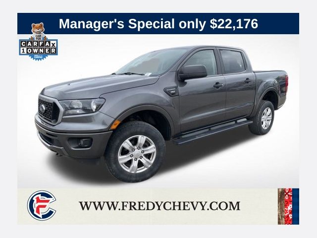 Gray (Magnetic) 2020 Ford Ranger XLT SuperCrew 4WD Pickup Truck Four-Wheel Drive Automatic