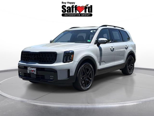 Gray 2025 Kia Telluride SX-Prestige X-Line AWD SUV / Crossover All-Wheel Drive 8-Speed Automatic