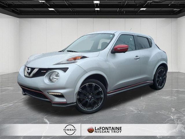 Brilliant Silver 2015 Nissan Juke NISMO AWD SUV / Crossover All-Wheel Drive Continuously Variable Transmission