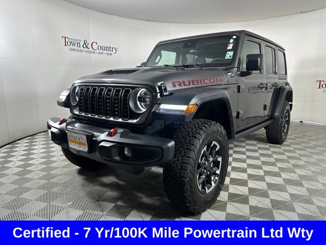 Crystal Metallic 2026 Jeep Wrangler SUV / Crossover Four-Wheel Drive 8-Speed Automatic
