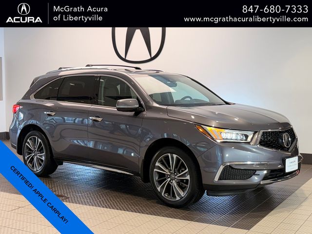 Gray (Modern Steel Metallic) 2020 Acura MDX SUV / Crossover All-Wheel Drive 9-Speed Automatic