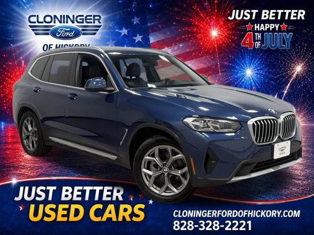 Phytonic Blue Metallic 2022 BMW X3 SUV / Crossover All-Wheel Drive 8-Speed Automatic