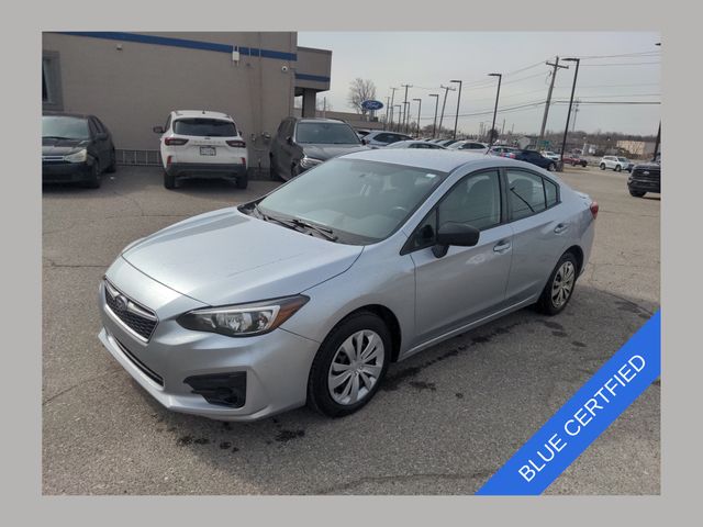 Ice Silver Metallic 2017 Subaru Impreza 2.0i Sedan All-Wheel Drive Continuously Variable Transmission