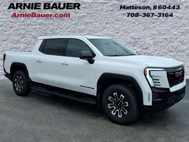 Summit White 2026 GMC Sierra EV Elevation Crew Cab (Extended Range) e4WD Pickup Truck All-Wheel Drive 1-Speed Automatic