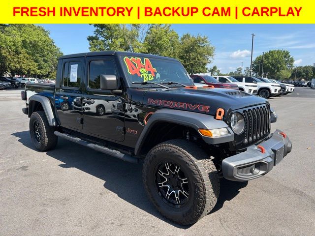 Black Clearcoat 2020 Jeep Gladiator Pickup Truck Four-Wheel Drive 8-Speed Automatic
