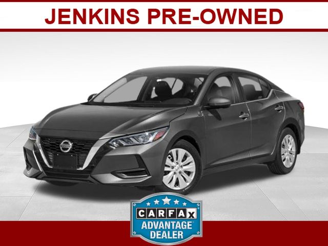Gray (Gun Metallic) 2023 Nissan Sentra Sedan Front-Wheel Drive Continuously Variable Transmission