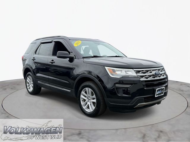 Shadow Black 2018 Ford Explorer XLT AWD SUV / Crossover All-Wheel Drive 6-Speed Automatic