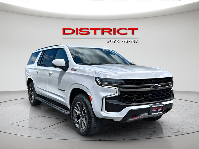Summit White 2021 Chevrolet Suburban SUV / Crossover Four-Wheel Drive