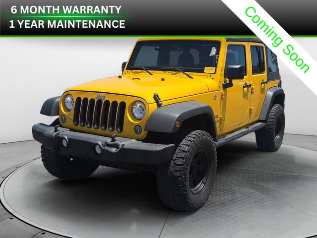 Baja Yellow Clearcoat 2015 Jeep Wrangler SUV / Crossover Four-Wheel Drive 6-Speed Manual