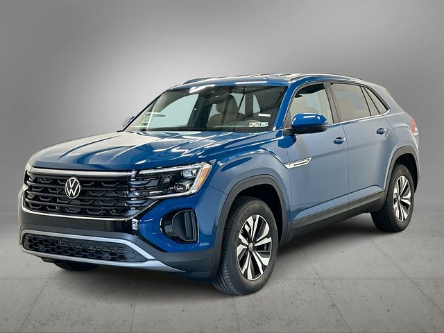2026 Volkswagen Atlas Cross Sport 2.0T SE Blue at Sutliff Volkswagen