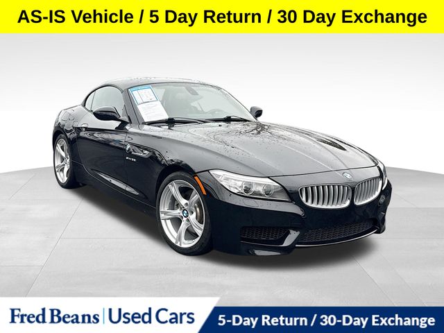 Black Sapphire Metallic 2016 BMW Z4 sDrive35i Roadster RWD Convertible Rear-Wheel Drive 7-Speed Manual