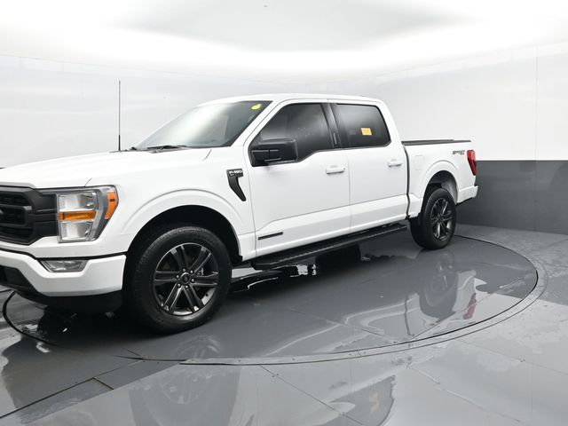 White 2022 Ford F-150 Pickup Truck Four-Wheel Drive Automatic