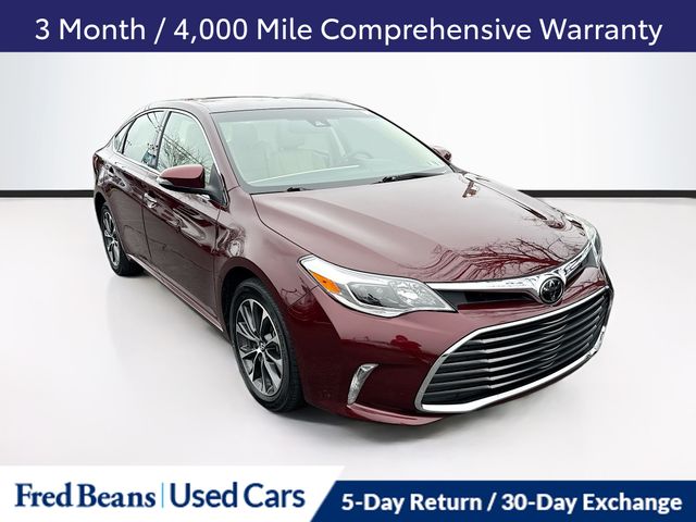 Ooh La La Rouge Mica 2018 Toyota Avalon XLE Premium Sedan Front-Wheel Drive 6-Speed Automatic