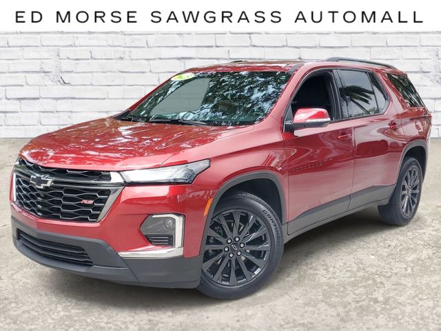 Radiant Red Tintcoat 2023 Chevrolet Traverse RS FWD SUV / Crossover Front-Wheel Drive 9-Speed Automatic