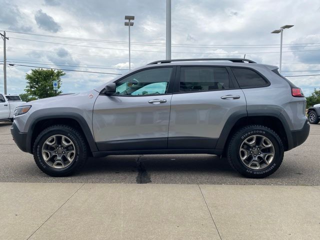 2019 Jeep Cherokee Trailhawk - Billet Silver Metallic exterior view 8