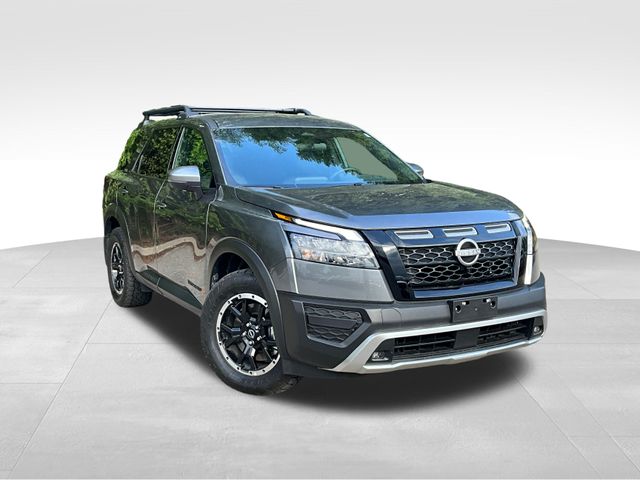Gray (Gun Metallic) 2025 Nissan Pathfinder Rock Creek 4WD SUV / Crossover All-Wheel Drive 9-Speed Automatic