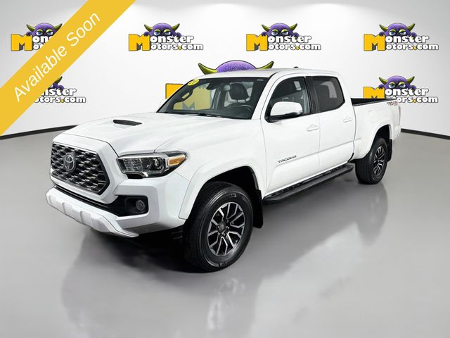 White 2021 Toyota Tacoma Pickup Truck Four-Wheel Drive 6-Speed Automatic