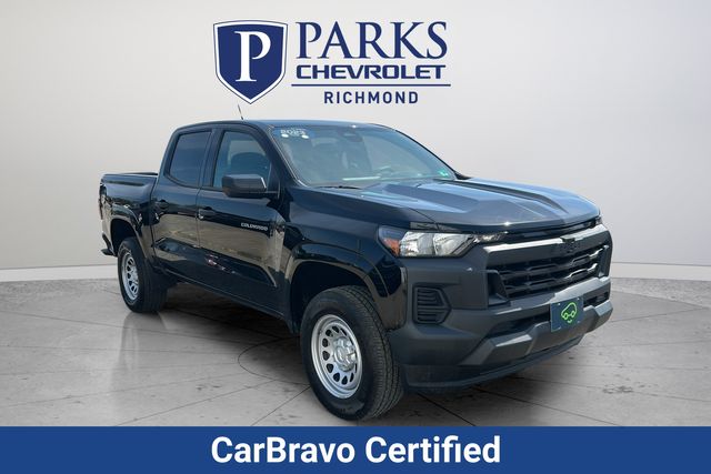 Black 2023 Chevrolet Colorado Work Truck Crew Cab RWD Pickup Truck 4X2 8-Speed Automatic
