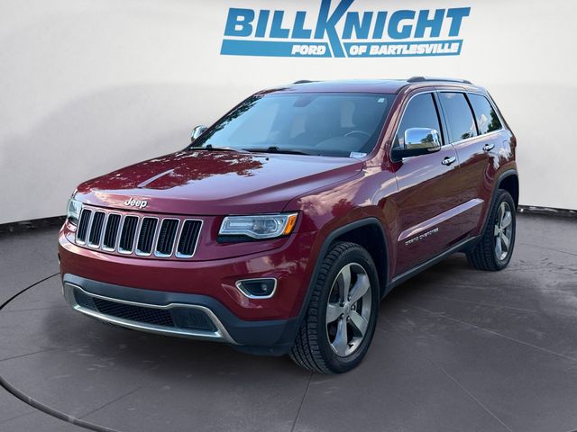 Deep Cherry Red Crystal Pearlcoat 2015 Jeep Grand Cherokee SUV / Crossover Four-Wheel Drive 8-Speed Automatic