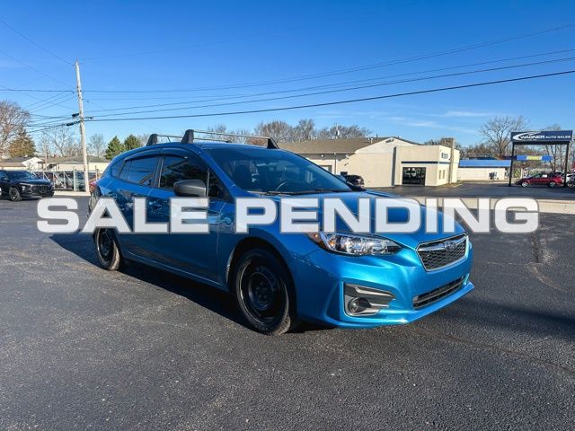 Island Blue Pearl 2019 Subaru Impreza 2.0i Hatchback AWD Hatchback All-Wheel Drive 5-Speed Manual