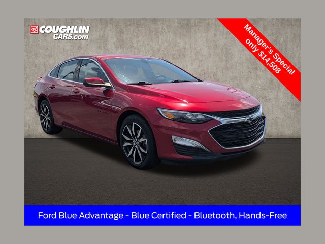 Cherry Red Tintcoat 2022 Chevrolet Malibu Sedan Front-Wheel Drive Continuously Variable Transmission