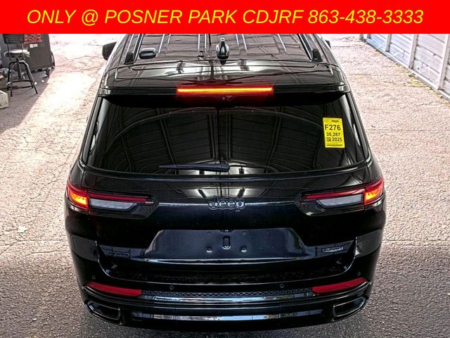 2025 Diamond Black Jeep Grand Cherokee L Summit 4X4 SUV