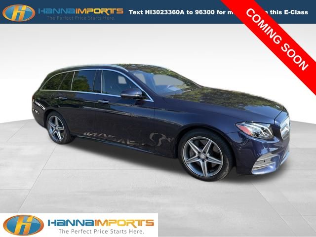 Lunar Blue Metallic 2020 Mercedes-Benz E-Class E 450 4MATIC Wagon AWD Wagon All-Wheel Drive 9-Speed Automatic